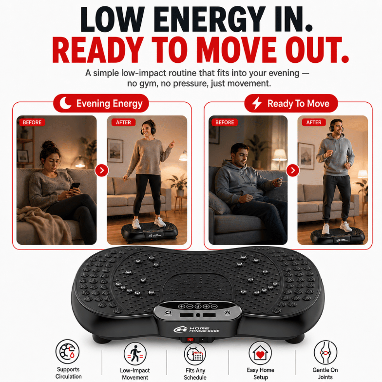 4D Vibration Plate Fat Elimination Device